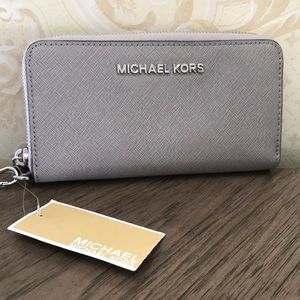 Michael kors leather wallet
